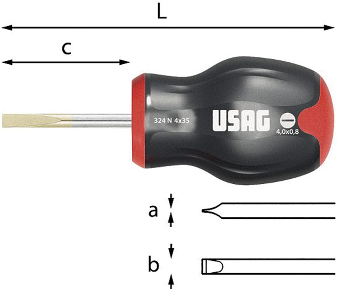 CACCIAVITI TAGLIO NANO USAG 324 N                 