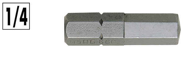 INSERTI 1/4 VITI ESAGONO INCASSATO USAG 660 E     