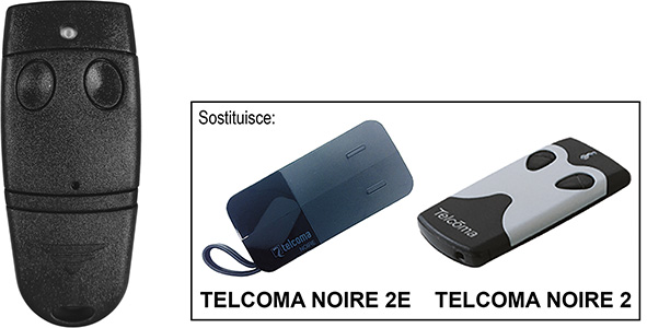 RADIOCOMANDI CARDIN 433 TXNOIRE2                  