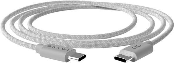CAVO GROOVY USB-C / TYPE-C * FAST CHARGE 2.0A     