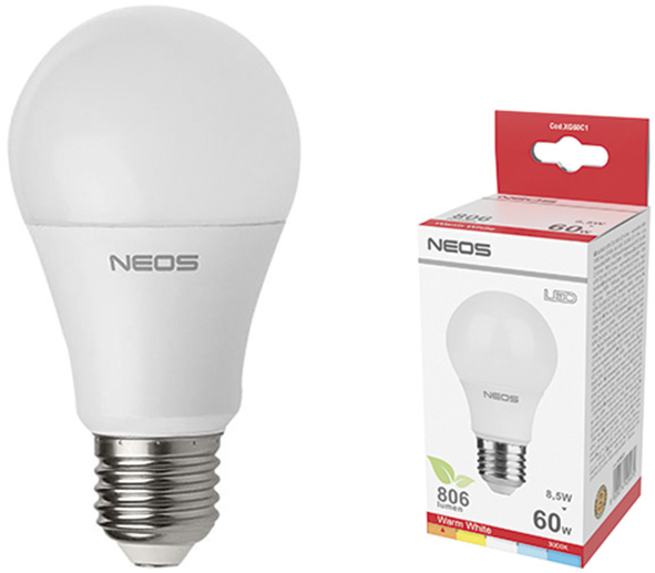 LAMPADE NEOS LED CLASSIC GOCCIA 8,5W E27          