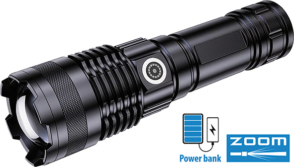 TORCIA LED RICAR. ALL. ZOOM POWERBANK NOVA XTA800 
