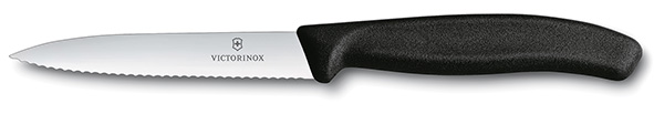 COLTELLI VICTORINOX SPELUCCHINO LAMA ONDULATA     