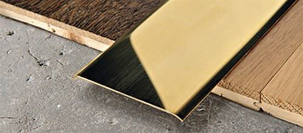 PROFILO OTTONE LUCIDO PROPLATE 30 ADESIVO         