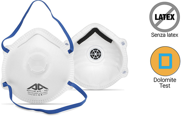 MASCHERINA ACTIVE AIR R21 FFP2 D VALVOLA          
