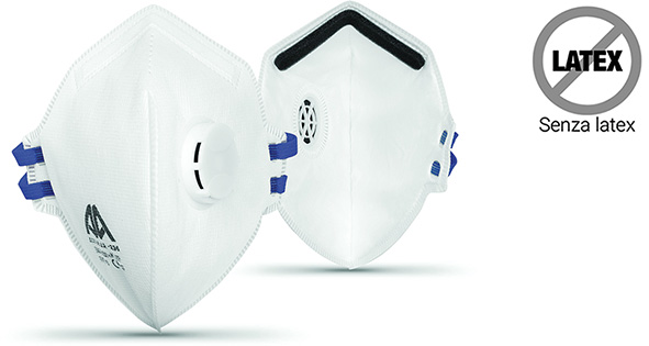 MASCHERINA ACTIVE AIR R26 FFP2 VALVOLA PIEGHEVOLE 