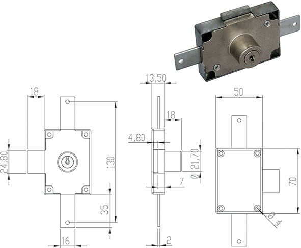 SERRATURE PER MOBILI OMR 220330-220331            