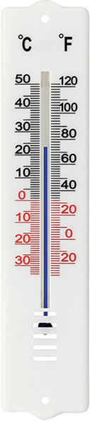TERMOMETRO PARETE IN PLASTICA VELAMP THERM25      