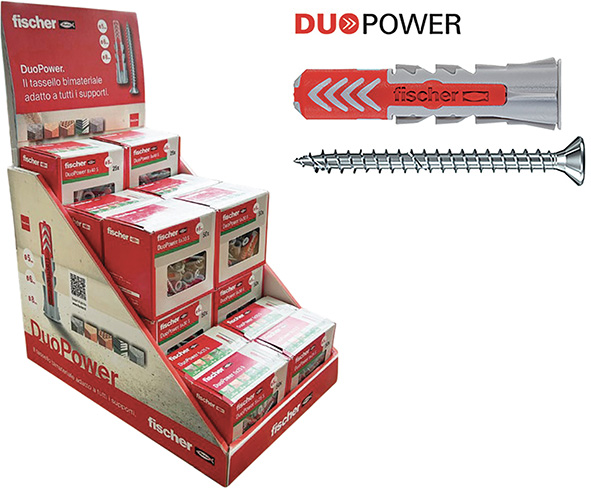 TASSELLI FISCHER DUOPOWER S VITE * EXPO PZ.700    