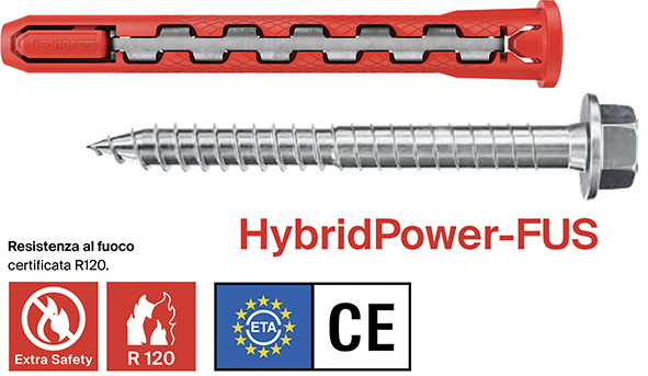 TASSELLI FISCHER HYBRIDPOWER-FUS VITE ESAGONALE TX