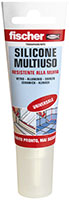 SILICONE ACETICO FISCHER TRASPARENTE TUBETTO ML.60